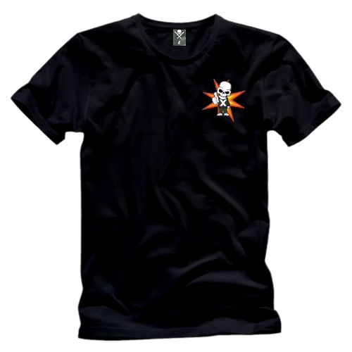black tshirt maniax flash pyromaniax