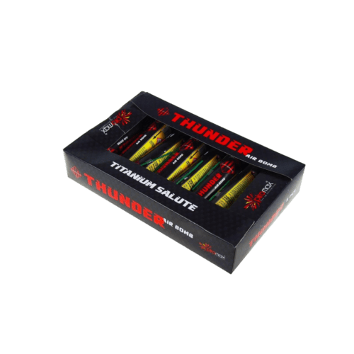 PXG201 THUNDER SINGLE SHOTS PIROMAX PYROMANIAX FIREWORKS