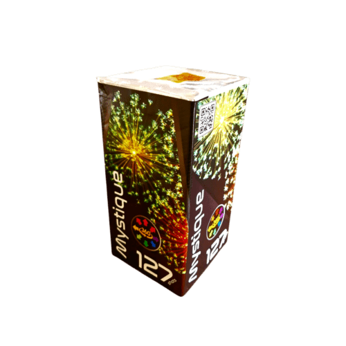 TRC127 MYSTIQUE ROMAN CANDLES FIREWORKS BATTERY PYROMANIAX