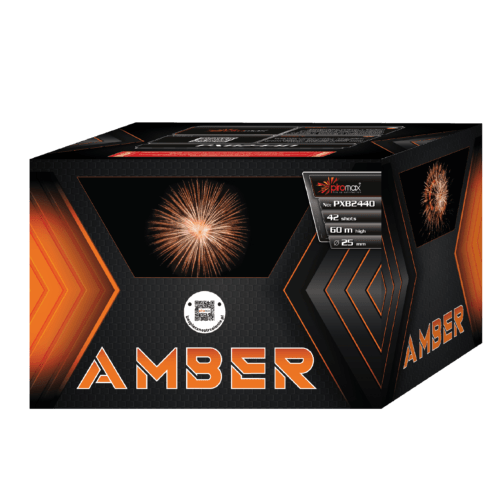 PXB_2440 AMBER FIREWORKS PYROMANIAX