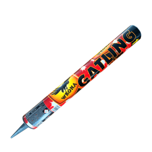 TG379 WRONA GATLING ROMAN CANDLES PYROMANIAX FIREWORKS