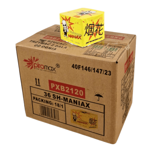 PXB2120 FIREWORKS MANIAX FULL BOX PYROMANIAX