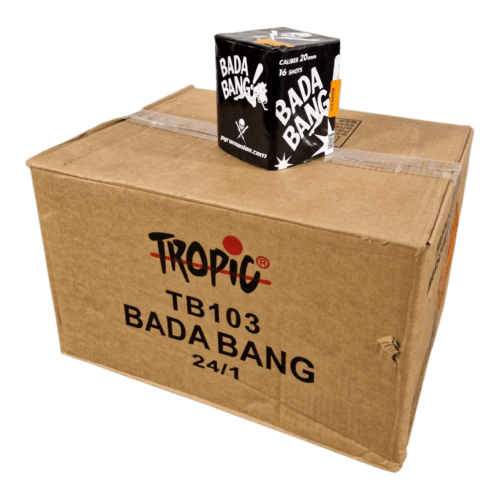 TB103 BADA BANG FIREWORKS FULL BOX PYROMANIAX