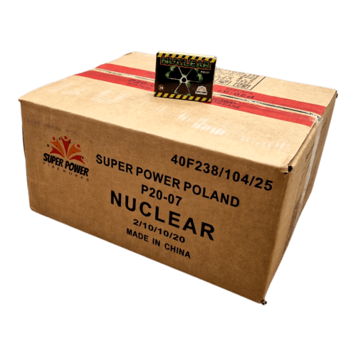 P20 07 NUCLEAR FIRECRACKERS FULL BOX PYROMANIAX
