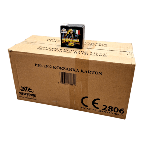 P20 1302 KORSARKA BANGERS FIRECRACKERS FULL BOX PYROMANIAX