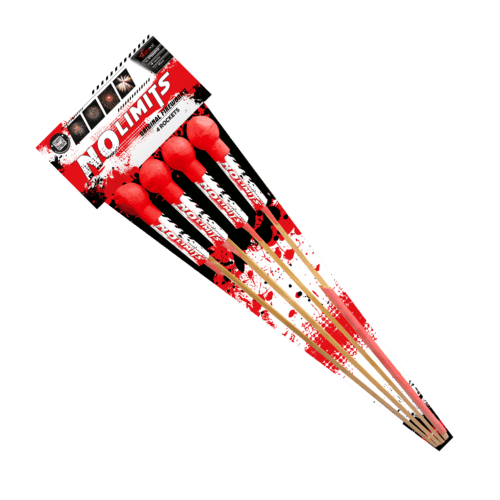 PXR219 NO LIMITS ROCKETS FIREWORKS PYROMANIAX