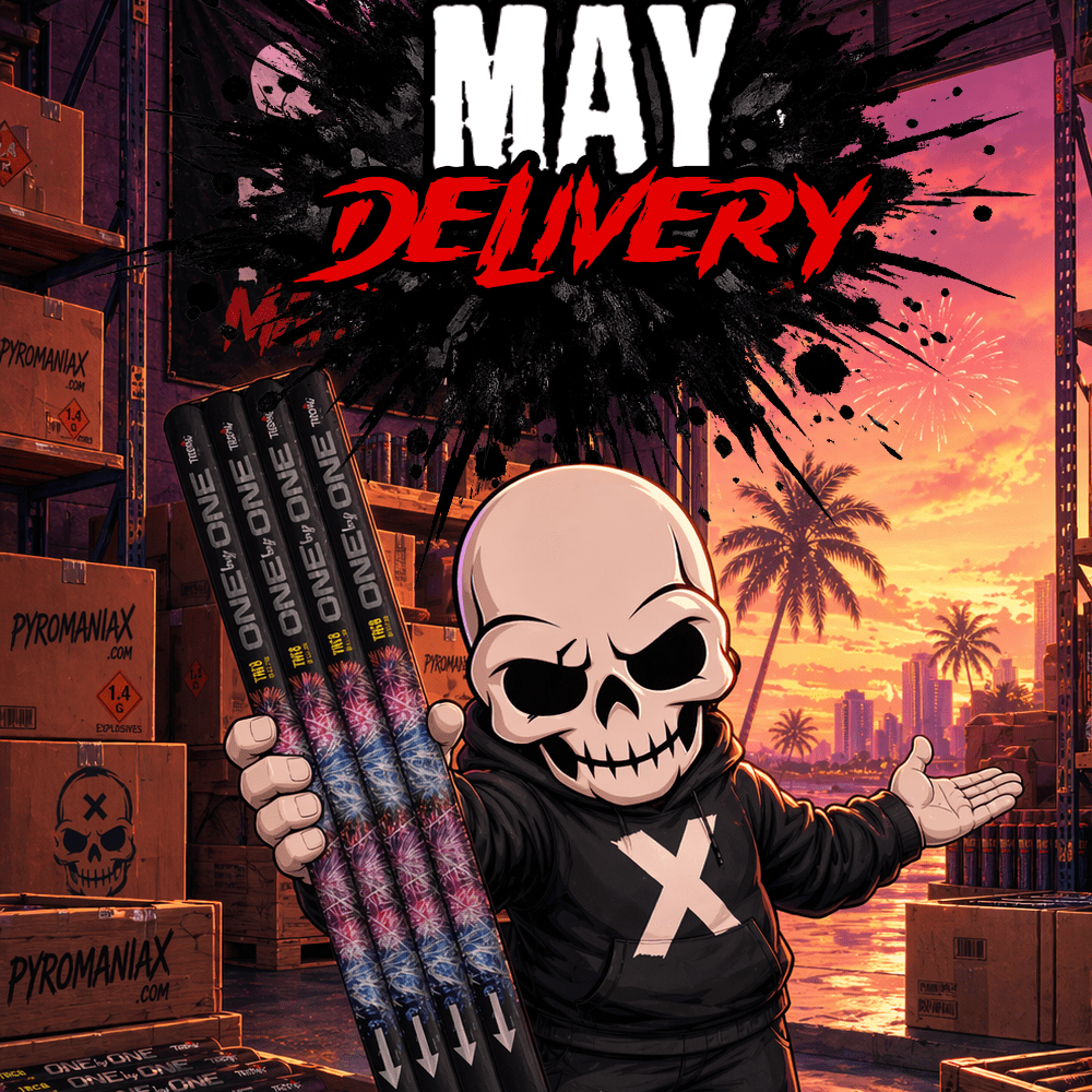 May is Roman candle season at PYROMANIAX!