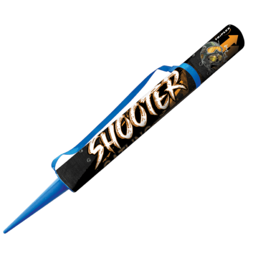 TXC452 GATLING SHOOTER ROMAN CANDLES FIREWORKS PYROMANIAX