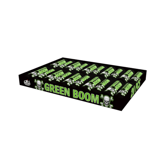 ALE0217 GREEN BOOM BANGERS FIRECRACKERS PYROMANIAX