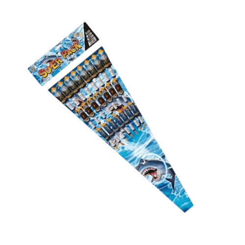 SUPER PACK ROCKET FIREWORKS PYROMANIAX